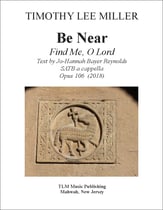 Be Near SATB choral sheet music cover